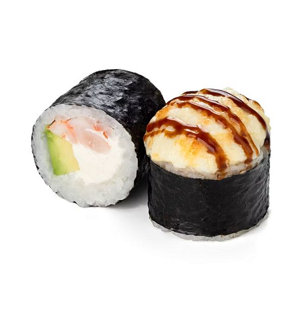 Креветка с авокадо в моцарелле