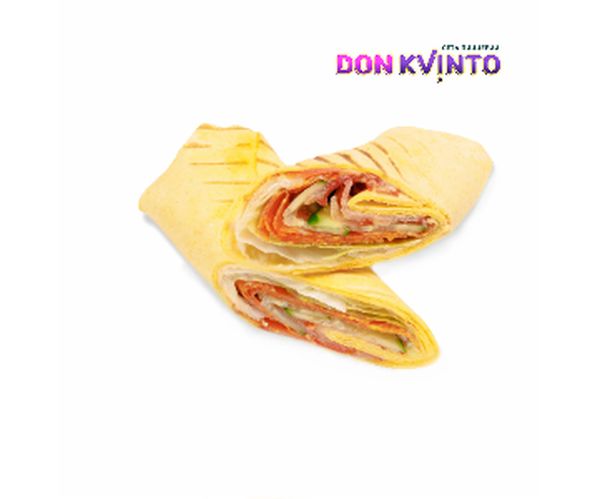 Сендвич-ролл Цезарь с креветкой