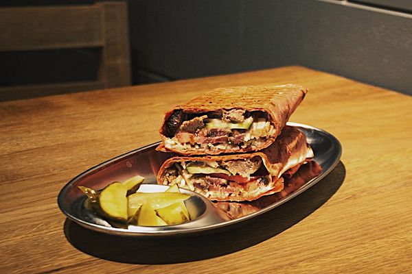 Донер с копченой говядиной