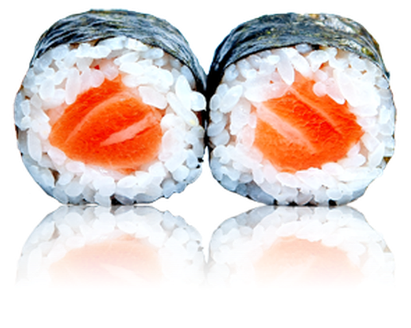 Маки с лососем