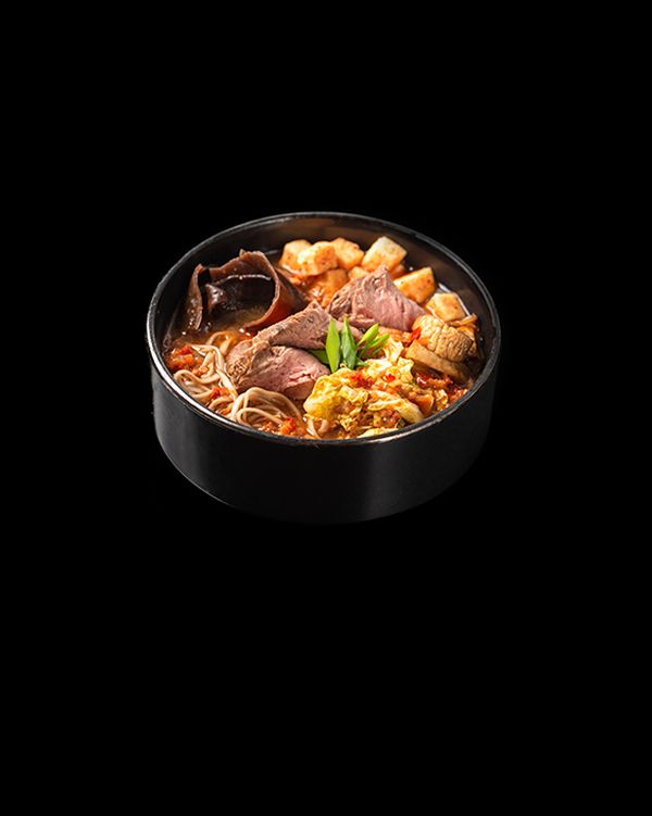 Кимчи с ростбифом