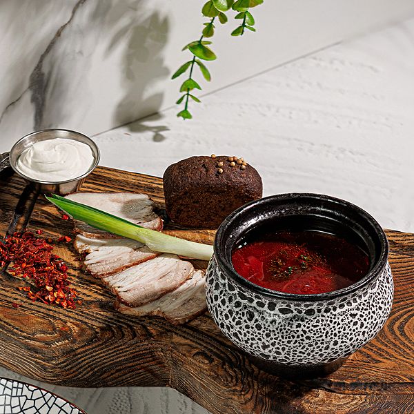 Борщ с говядиной