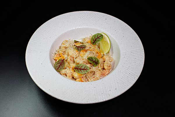 Паста с креветками