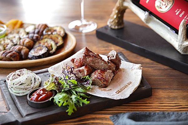 Шашлык свиной из ошейка