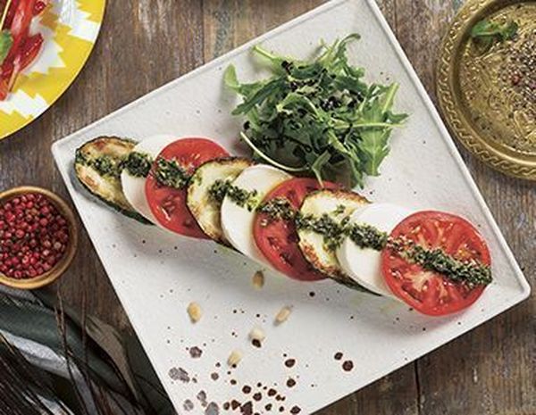 Теплый капрезе