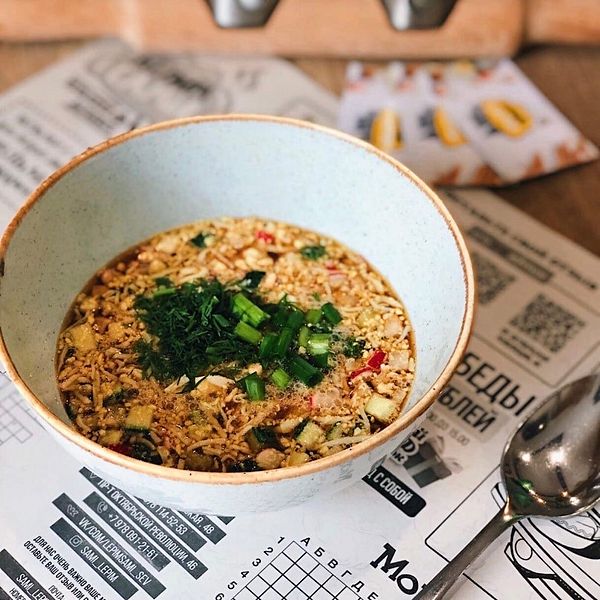 Окрошка на квасе