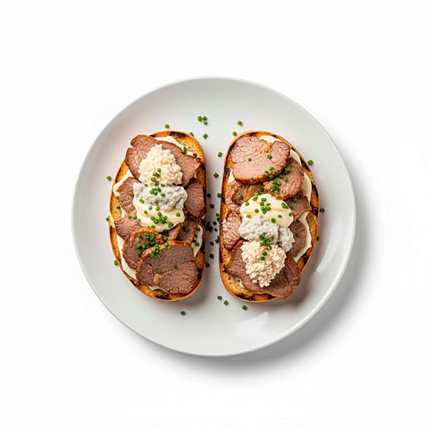 Брускетта с бужениной