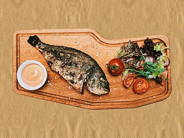 Дорадо на гриле