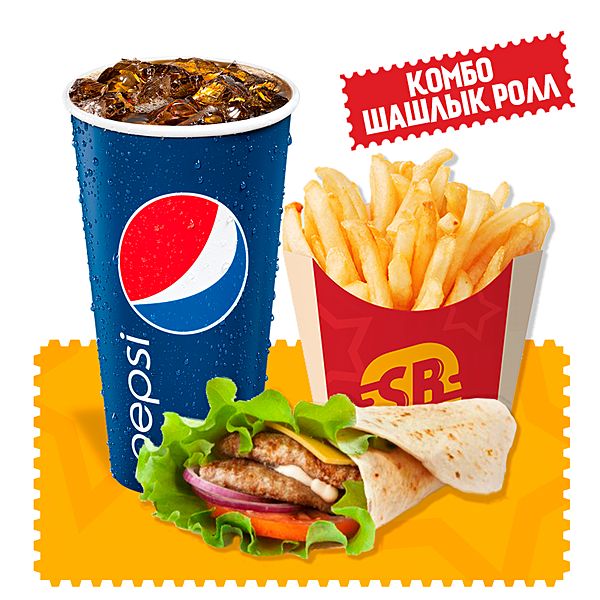 Комбо Шашлык ролл