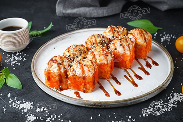 Ролл Креветка спайси hot