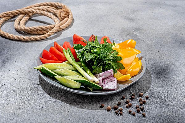 Свежие овощи