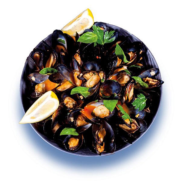 Мидии в створках