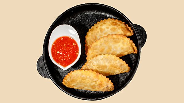 Сибирские чебурята с домашней аджикой