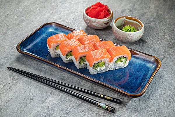 Филадельфия с лососем