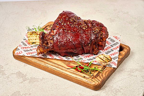 Свиная рулька под соусом терияки