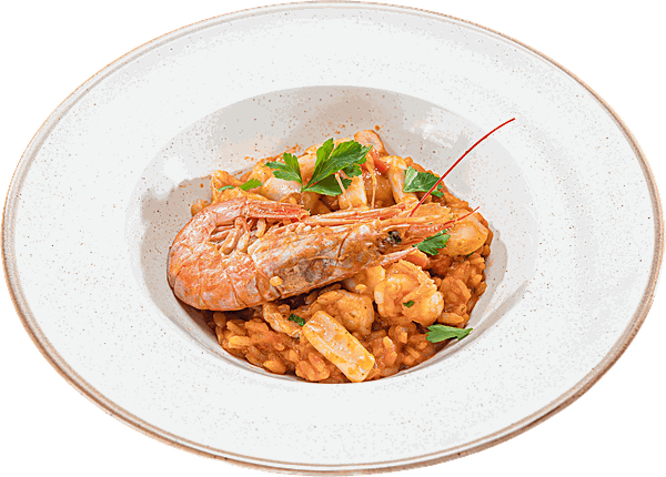 Ризотто с морепродуктами