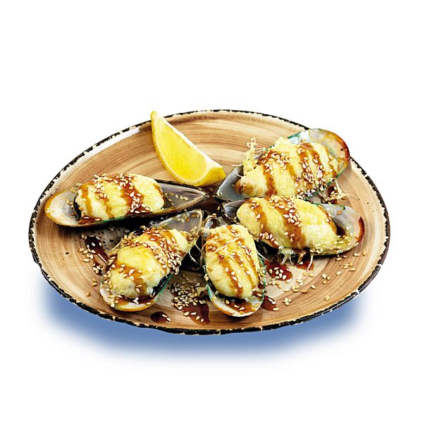 Запеченные мидии