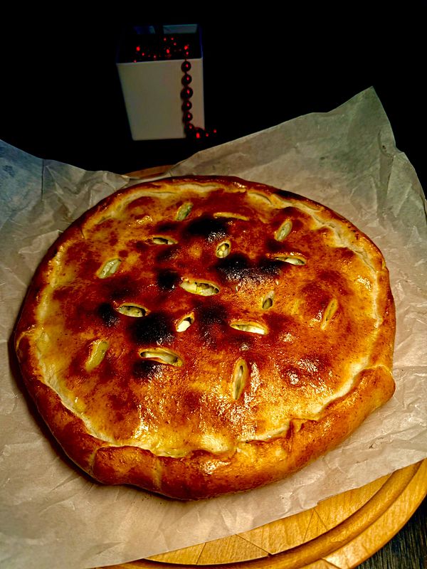 Осетинский пирог с курицей