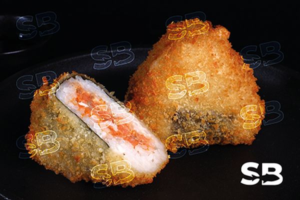 Темпура онигири лосось