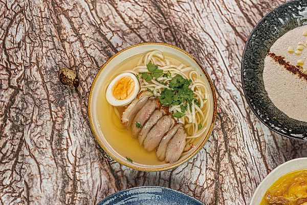 Рамен с уткой