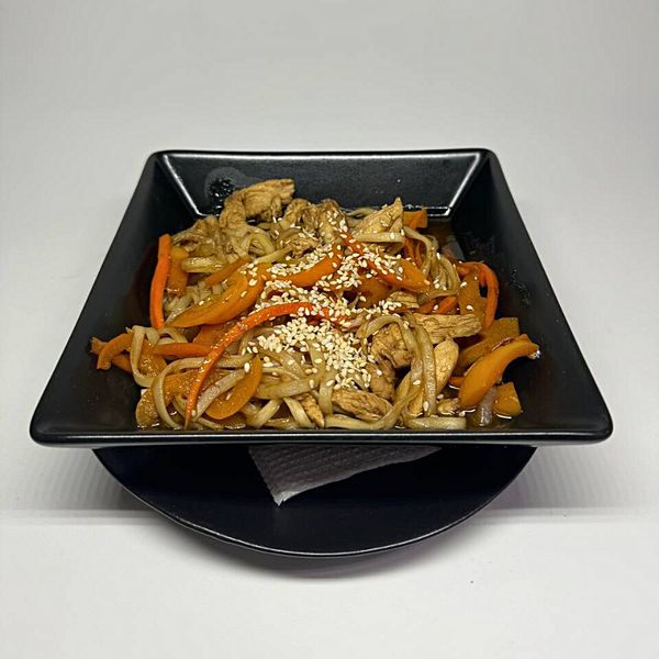 Удон с морепродуктами