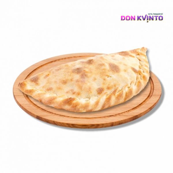 Кальцоне с ветчиной и сыром