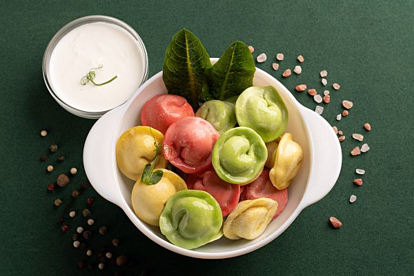 Пельмешки со сметаной