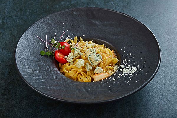 Паста с креветками