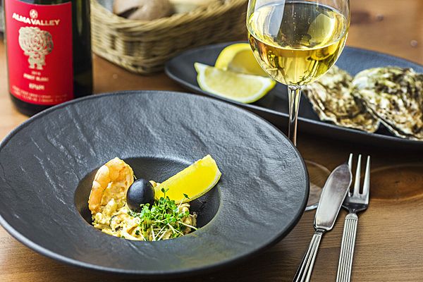 Салат из морепродуктов