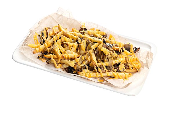 Фри запеченный с шампиньонами