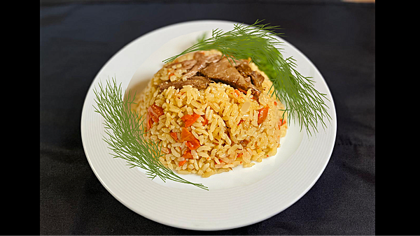 Плов из говядины