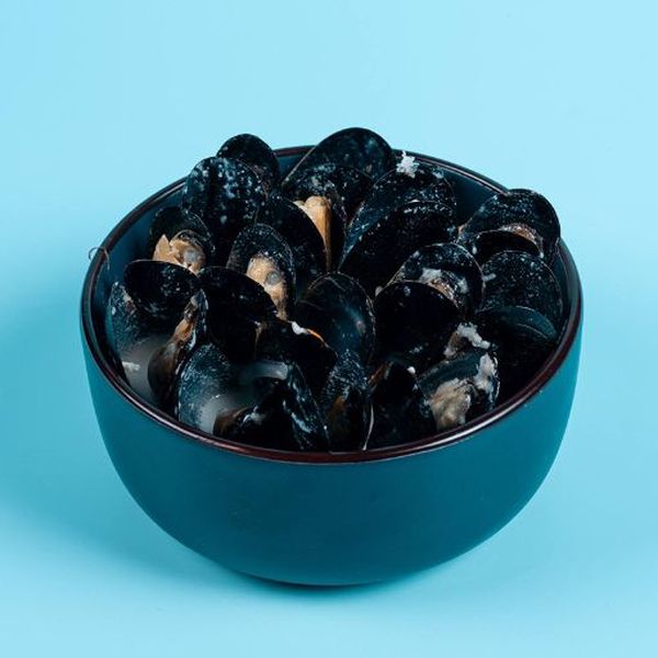 Мидии в сливочном соусе