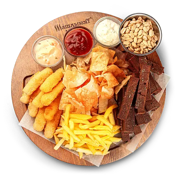 Ассорти из горячих закусок на компанию