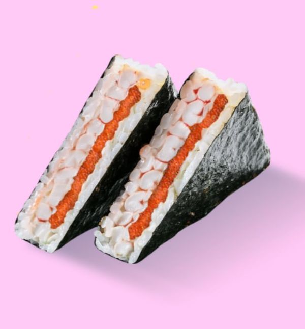 Ёнигири с крабом