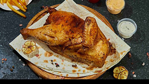 Половина курицы