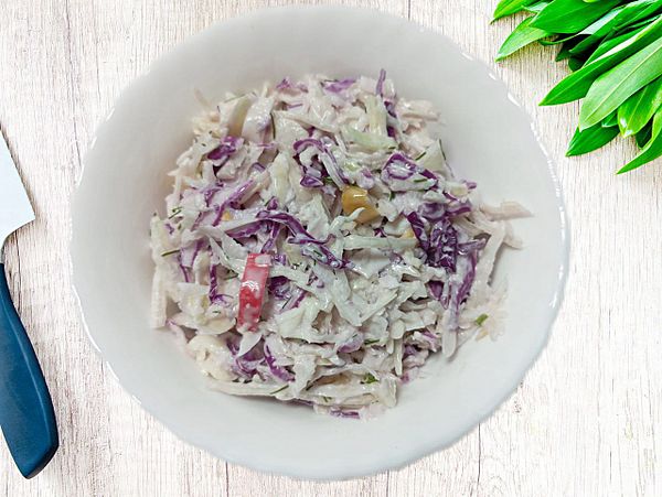 Салат Фиалка