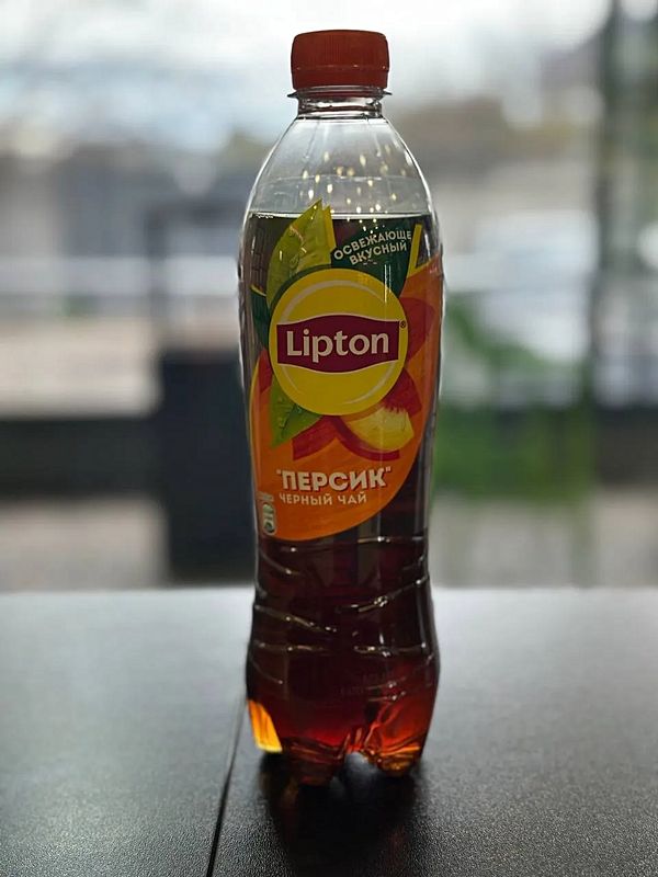 Lipton персик чёрный чай