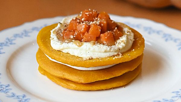 Тыквенные панкейки