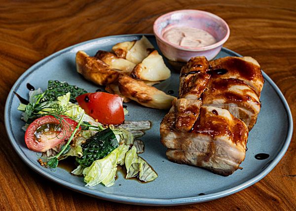 Свиные ребра BBQ