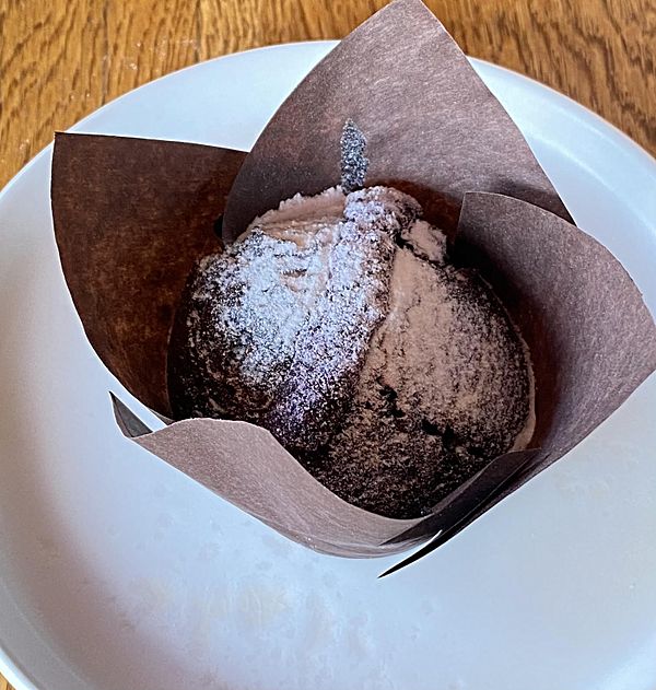 Шоколадный кекс