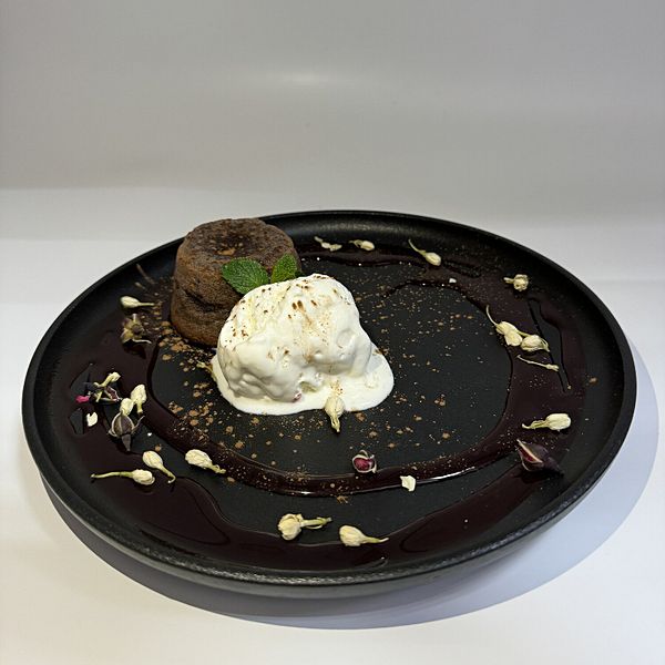 Шоколадный фондан