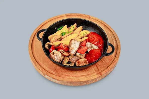 Сковорода со свининой