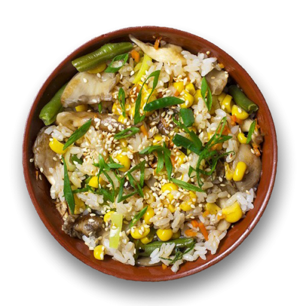 Тяхон с овощами