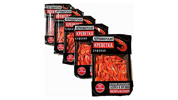Креветка черноморская сушеная