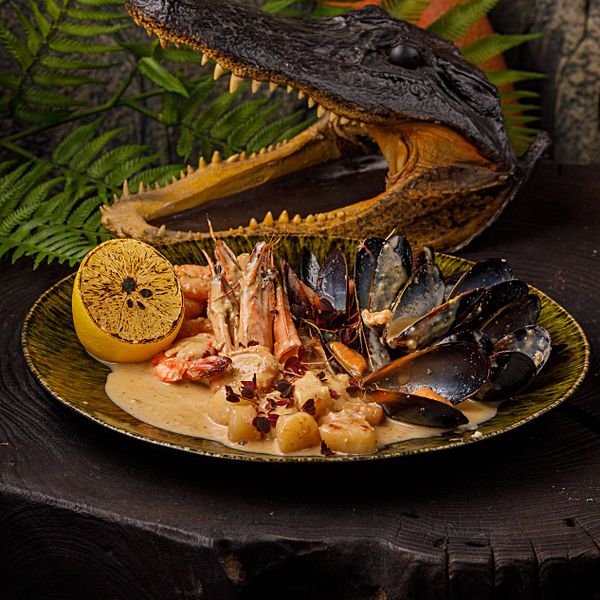 Соте из морепродуктов