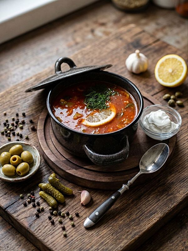 Солянка мясная