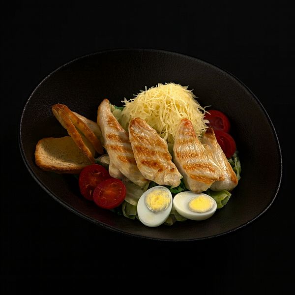 Цезарь с курицей