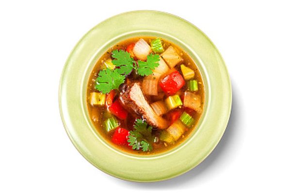 Суп Мясистый со свиными ребрышками