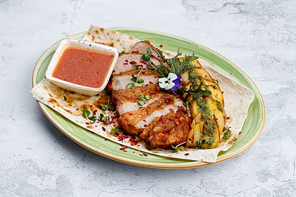 Свинина на гриле