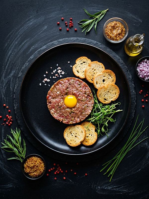 Классический тартар из отборной говядины